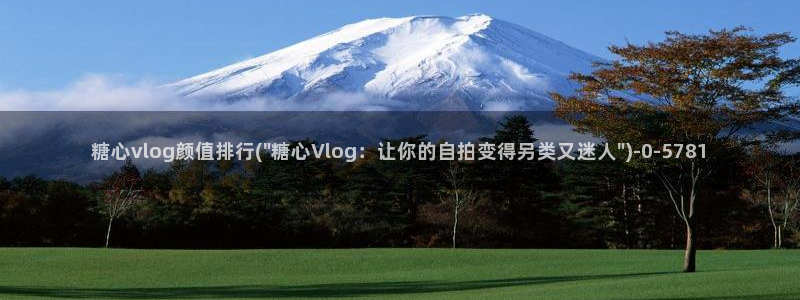 糖心vlog在哪下：糖心vlog颜值排行(\
